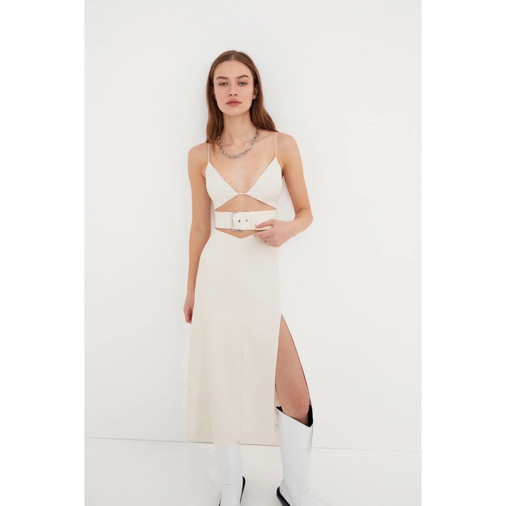 For Love & Lemons Natasha Midi Dress